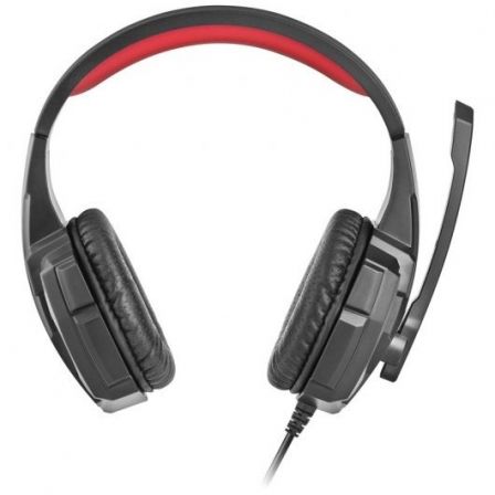 Mars Gaming MH020 Auriculares Gaming con Micrófono, Jack 3.5, Rojo